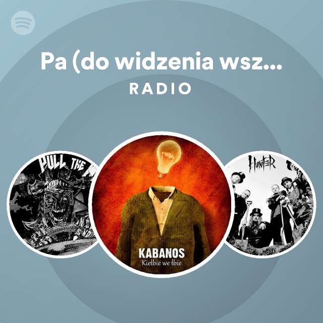 Pa Do Widzenia Wszystkim Radio Playlist By Spotify Spotify