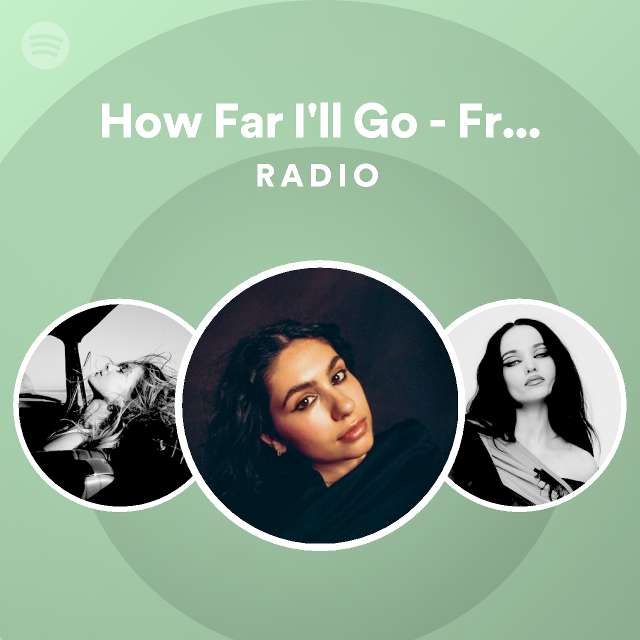 How Far I Ll Go From Moana Radio Playlist By Spotify Spotify