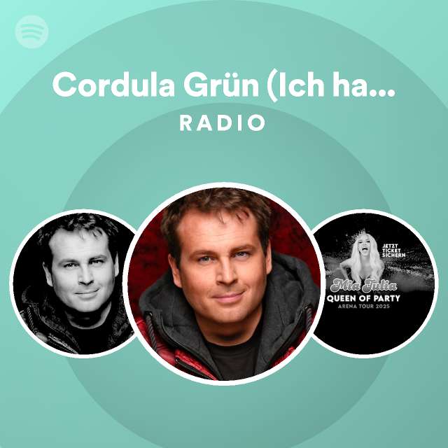 Cordula Gr N Ich Hab Dich Tanzen Gesehen Radio Playlist By Spotify