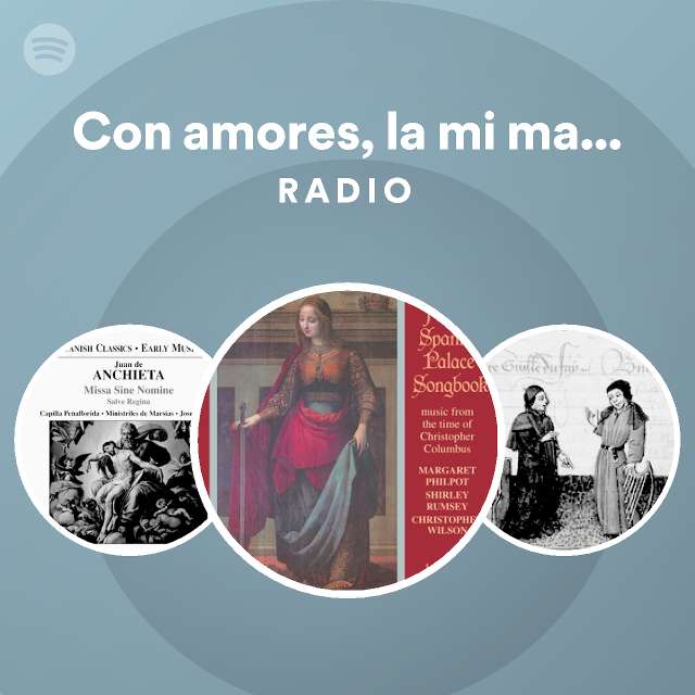 Con Amores La Mi Madre Arr Bob Chilcott Radio Playlist By Spotify