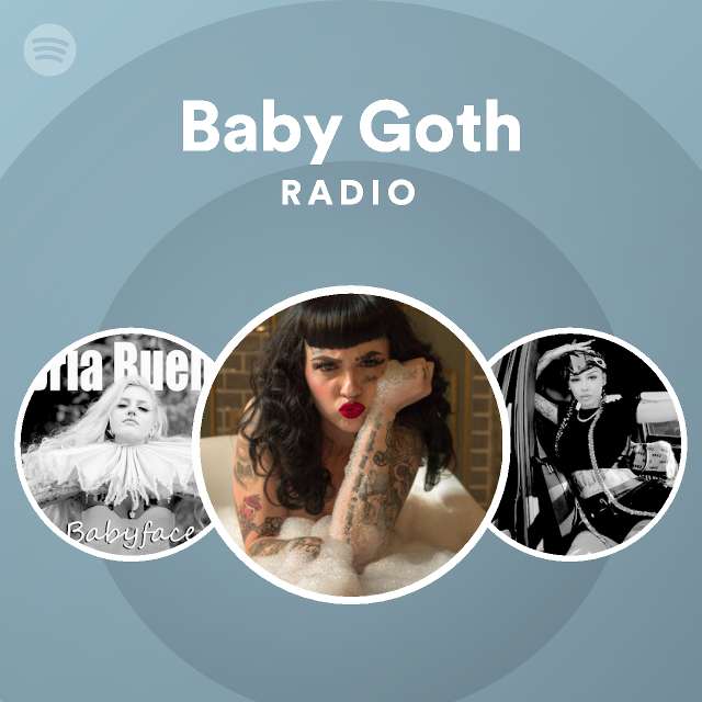 Baby goth artist