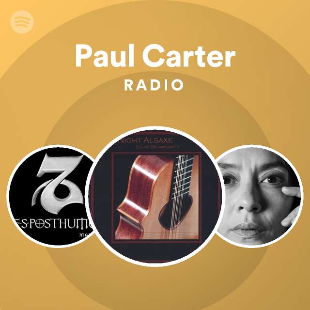 Paul Carter Radio Spotify Playlist