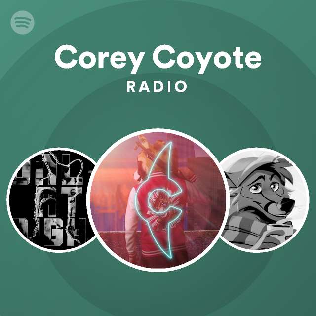 Corey coyote after dark