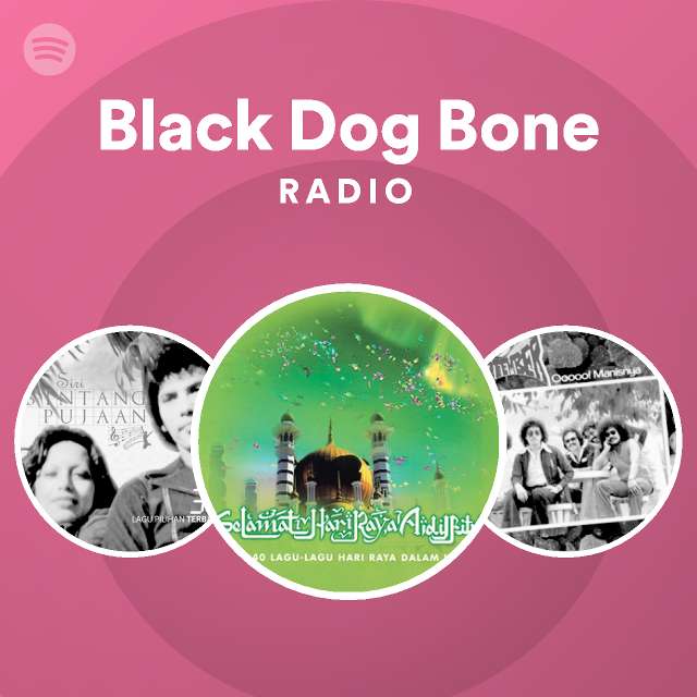 Black dog bone