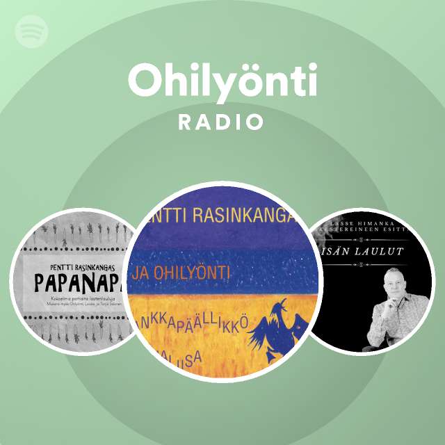 Ohilyönti Radio - playlist by Spotify | Spotify