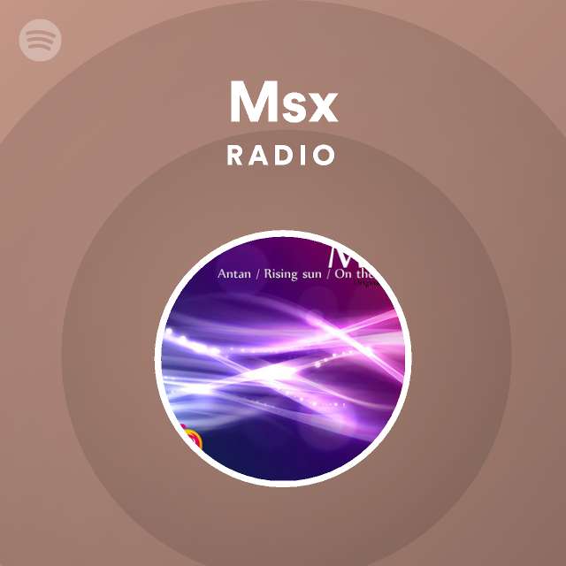 Msx Radio