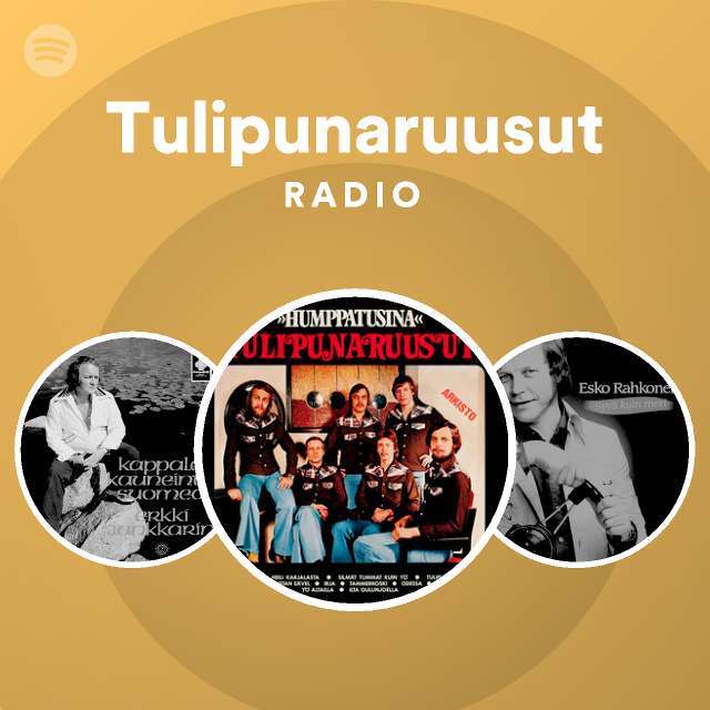 Tulipunaruusut Radio on Spotify