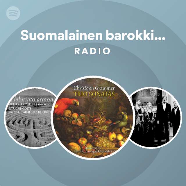 Suomalainen barokkiorkesteri | Spotify