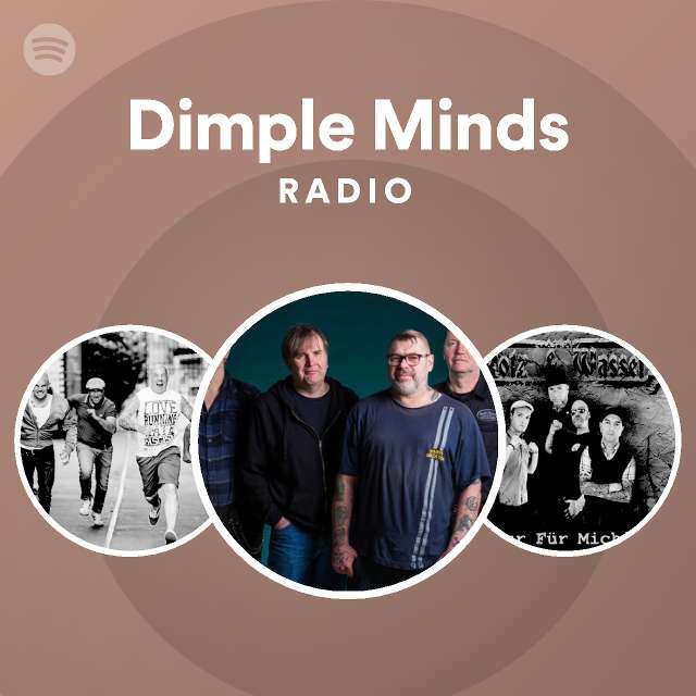 Dimple Minds Blau Auf M Bau