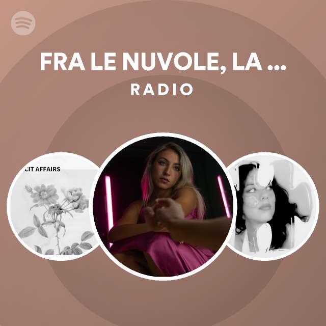 Fra Le Nuvole La Spiaggia E Il Sale Radio Playlist By Spotify Spotify