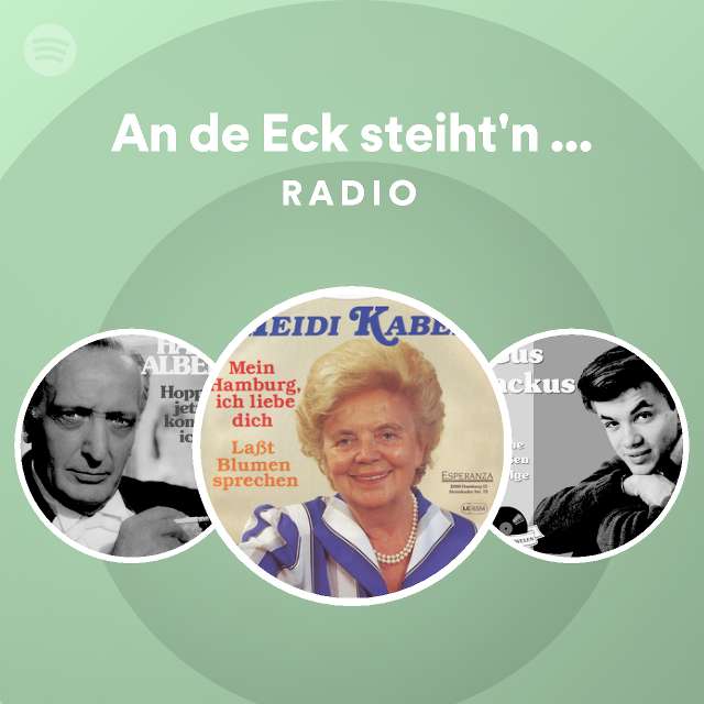 An de Eck steiht'n Jung mit