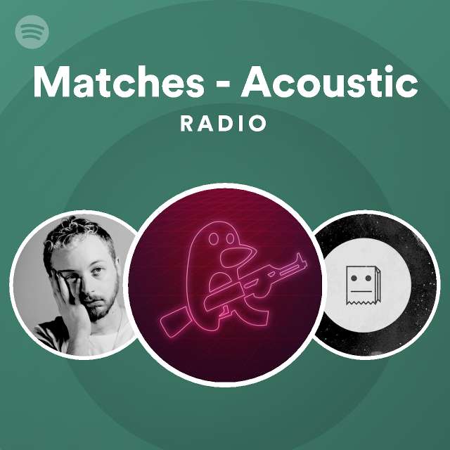 Matches Acoustic Radio playlist by Spotify Spotify