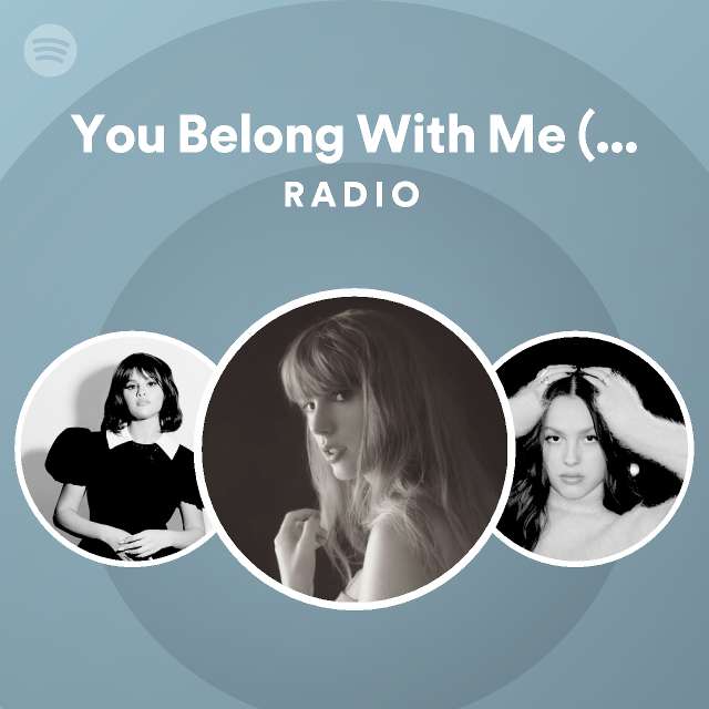 Spotify Code For You Belong With Me