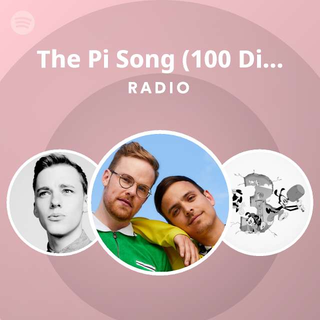 The Pi Song 100 Digits Of P Radio Spotify Playlist