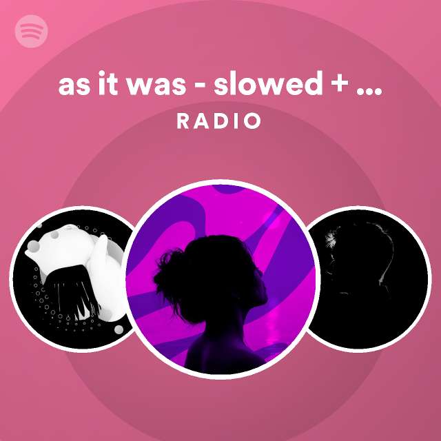 As It Was Slowed Reverb Radio Spotify Playlist