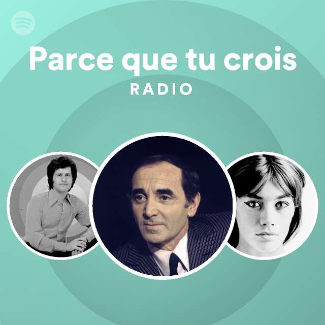 Parce que tu crois Radio Spotify Playlist