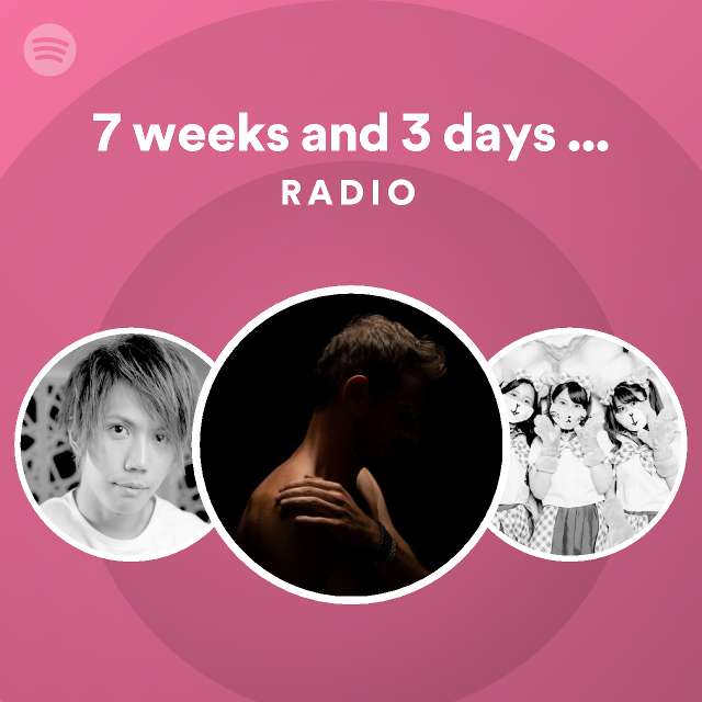 7 Weeks And 3 Days Sped Up Radio Spotify Playlist