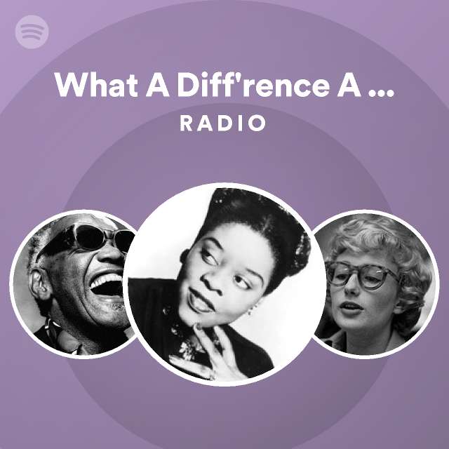 What A Diff Rence A Day Made Single Version Original Title Radio Playlist By Spotify Spotify