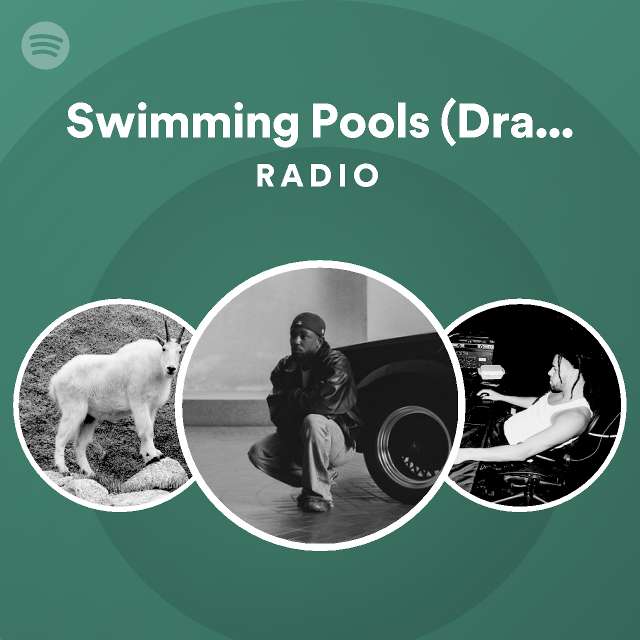 Swimming Pools (Drank) Extended Version Radio Spotify Playlist