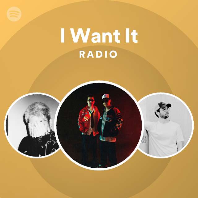 I want it radio playlist by spotify spotify