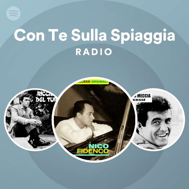 Con Te Sulla Spiaggia Radio playlist by Spotify Spotify