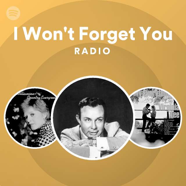 I Won't Forget You Radio - playlist by Spotify | Spotify