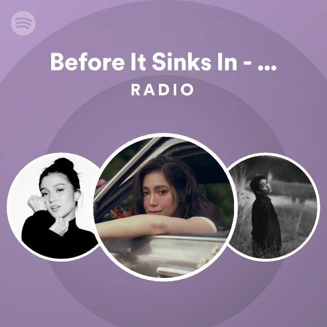 Before it sinks in halfway point radio spotify playlist
