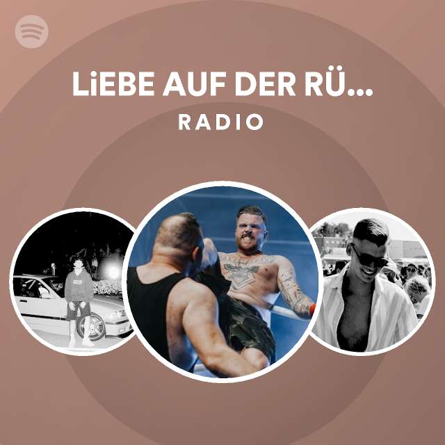 LiEBE AUF DER RÜCKBANK Radio playlist