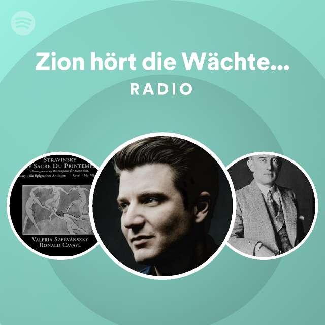 Zion hört die Wächter singen (From