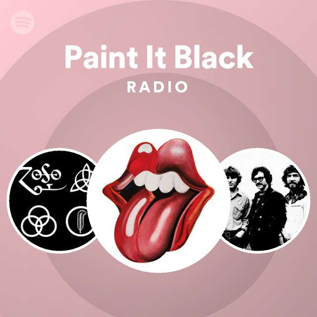 Paint It Black Radio | Spotify Playlist