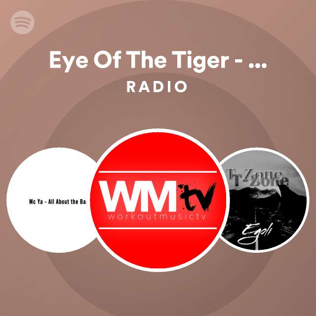Eye Of The Tiger Workout Remix Radio playlist by Spotify Spotify