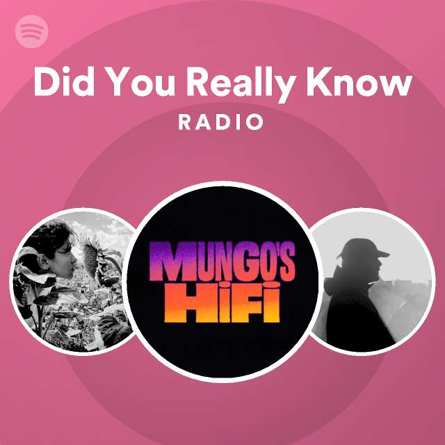Did You Really Know Radio - playlist by Spotify | Spotify