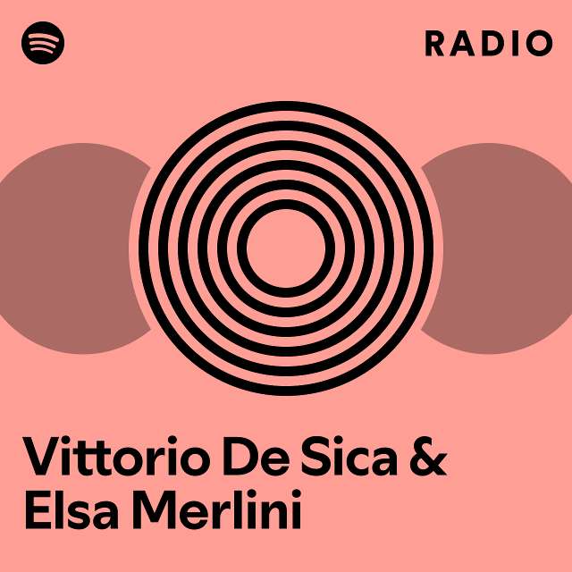 Vittorio De Sica & Elsa Merlini