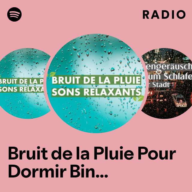 Bruit de la Pluie Binaural Project - Bruit de la pluie dans la