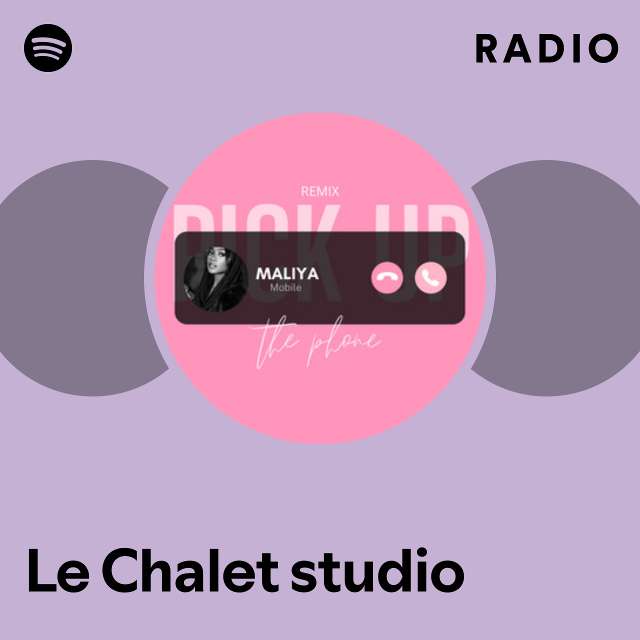 Le Chalet studio Radio