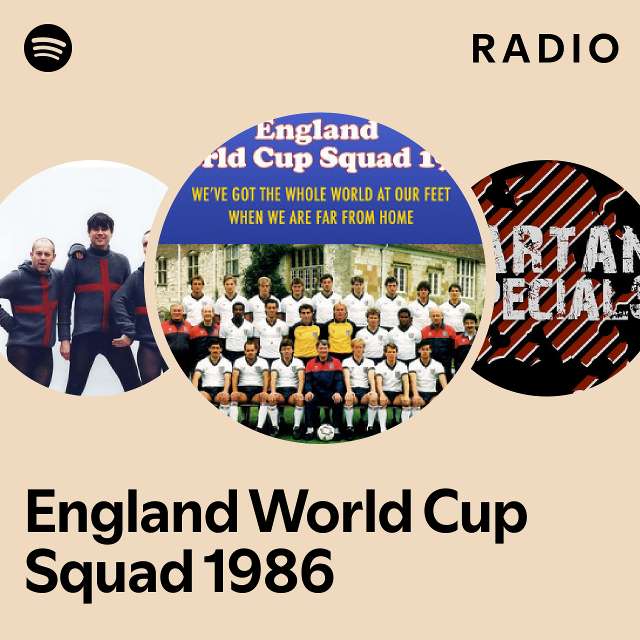 England 1986 world on sale cup squad