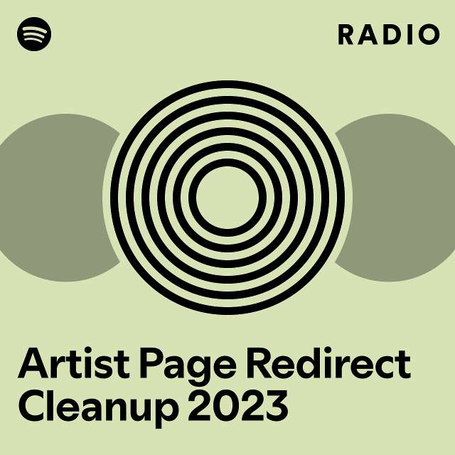 Artist Page Redirect Cleanup 2023