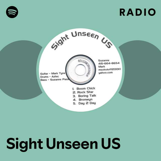 Sight Unseen US Radio