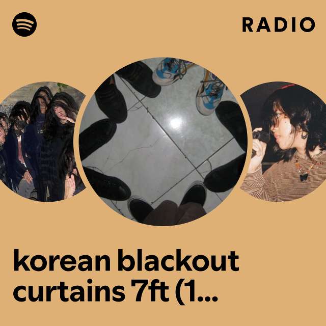 korean blackout curtains 7ft (1 pc, not set) Radio