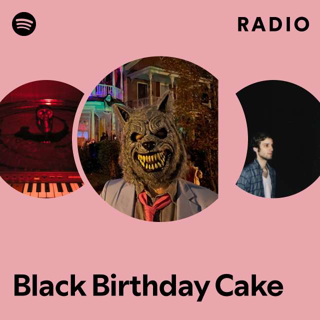 Black Birthday Cake Radio