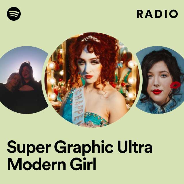 Super Graphic Ultra Modern Girl Radio