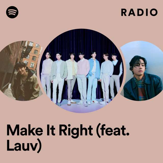 Make It Right (feat. Lauv) Radio