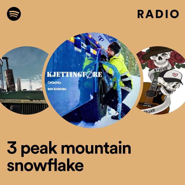 3 peak mountain snowflake Radio