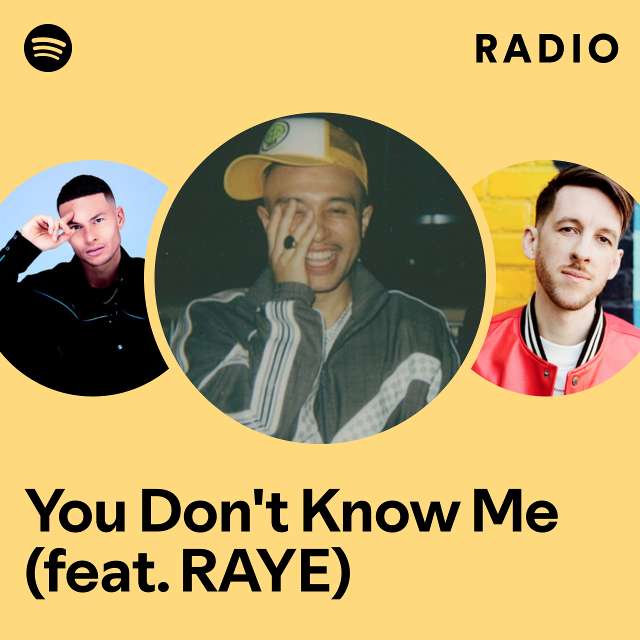 You Don't Know Me (feat. RAYE) Radio