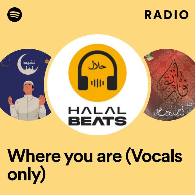 Where you are (Vocals only) Radio