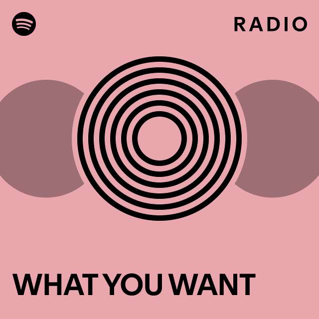 What You Want Radio Playlist By Spotify Spotify