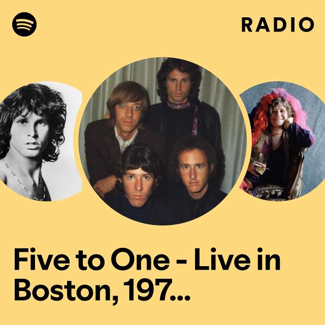 Five to One - Live in Boston, 1970, First Show Radio