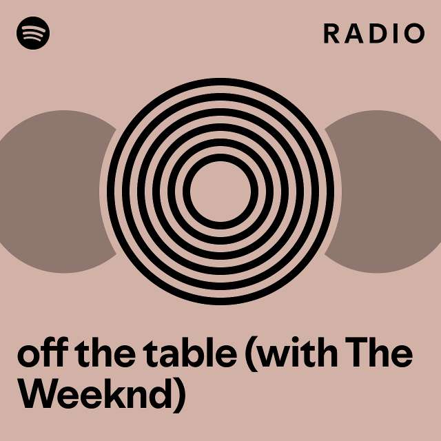 off the table (with The Weeknd) Radio - playlist by Spotify | Spotify